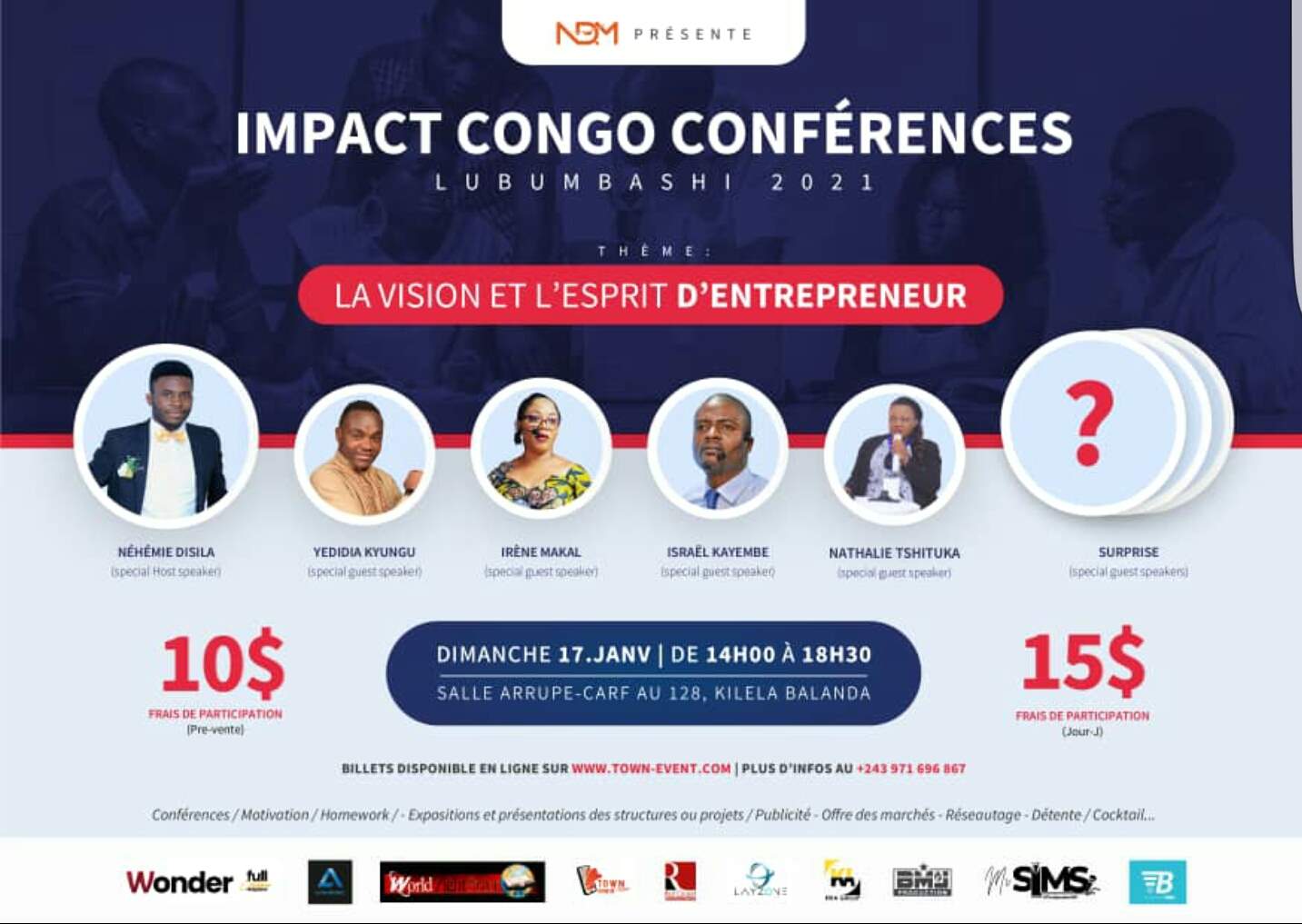 Impact Congo Conferences Lubumbashi 2021